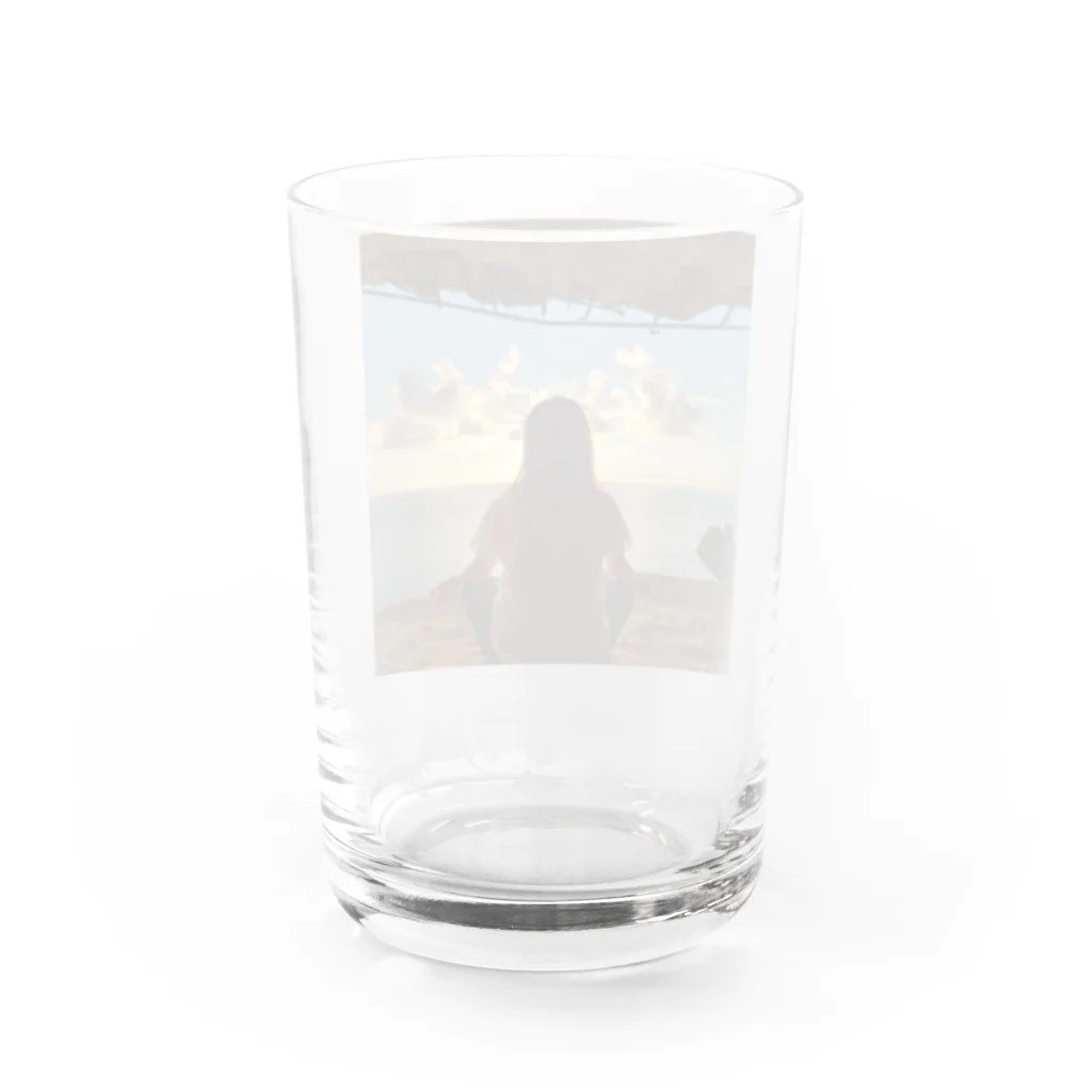 アクティブ少女の非日常の海で悟りを開いてみた グラス反対面