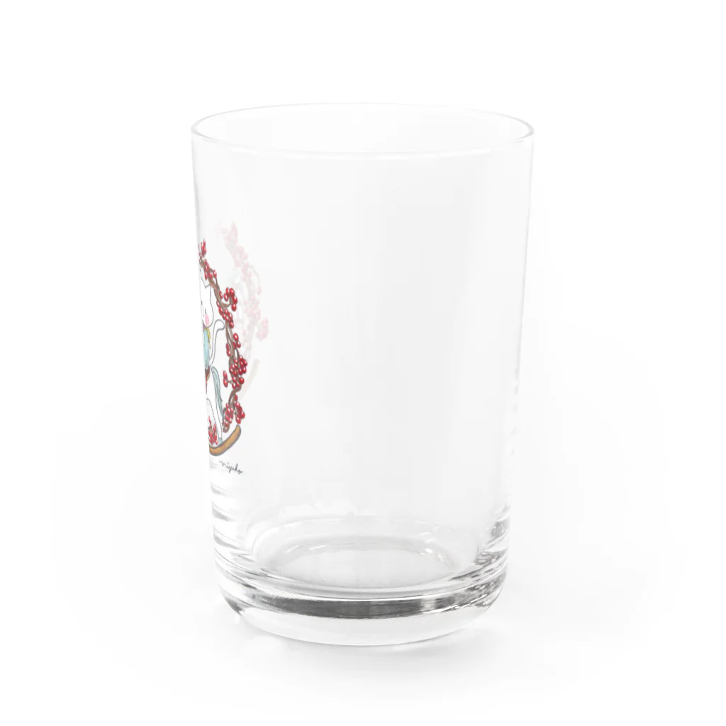 miyako_shopの木馬と山帰来 Water Glass :back