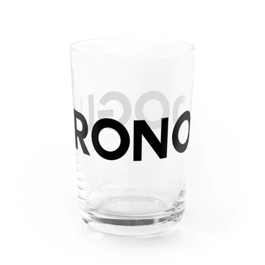 TOKYO LOGOSHOP 東京ロゴショップのNODOGURO-ノドグロ- Water Glass :back