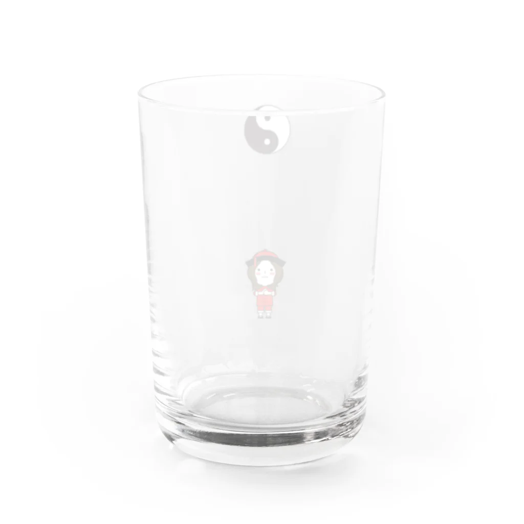 Seireishaウェブショップのタオマークとセッシー Water Glass :back
