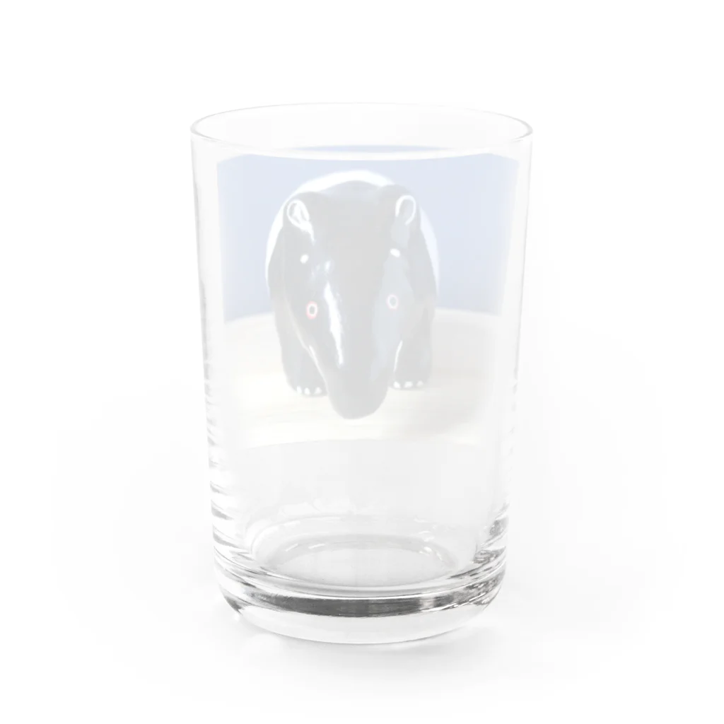 Happiness_Harikoの張り子のマレーバクくん Water Glass :back