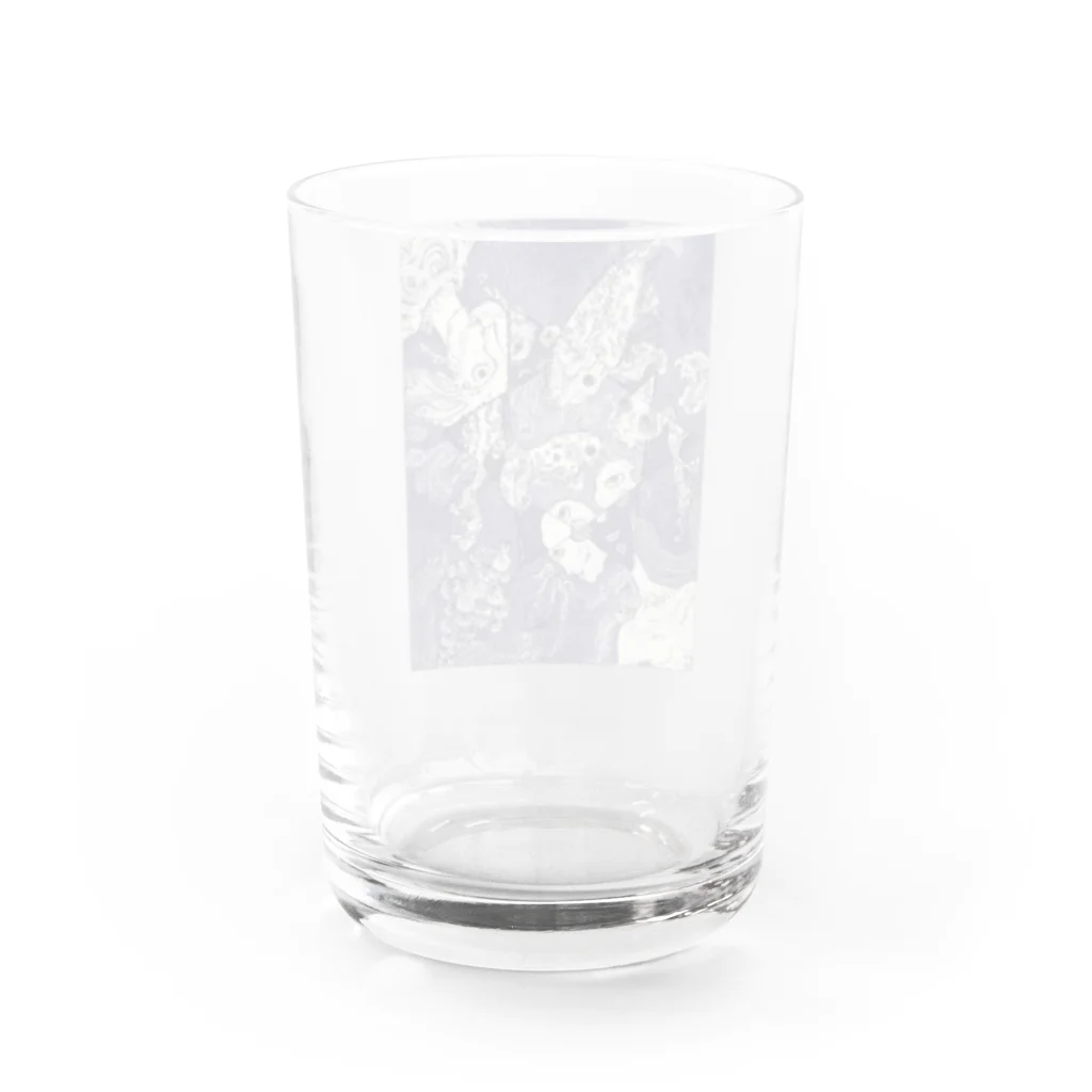 𝐥𝐢𝐬𝐚𝐰𝐚𝐭𝐚𝐧𝐚𝐛𝐞𝐩𝐚𝐢𝐧𝐭𝐢𝐧𝐠𝐬ののぞく、鯉の池 Water Glass :back