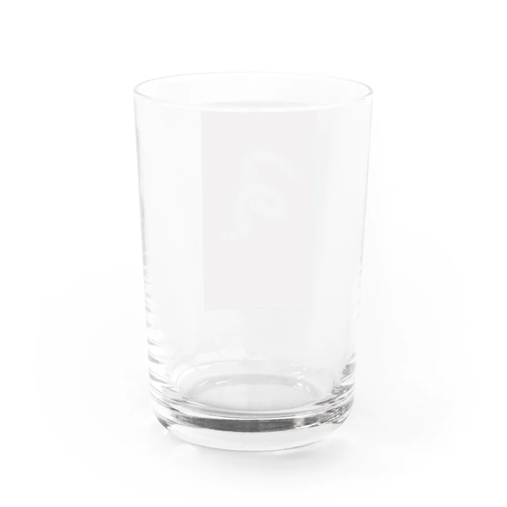 人物写真のぐねり Water Glass :back