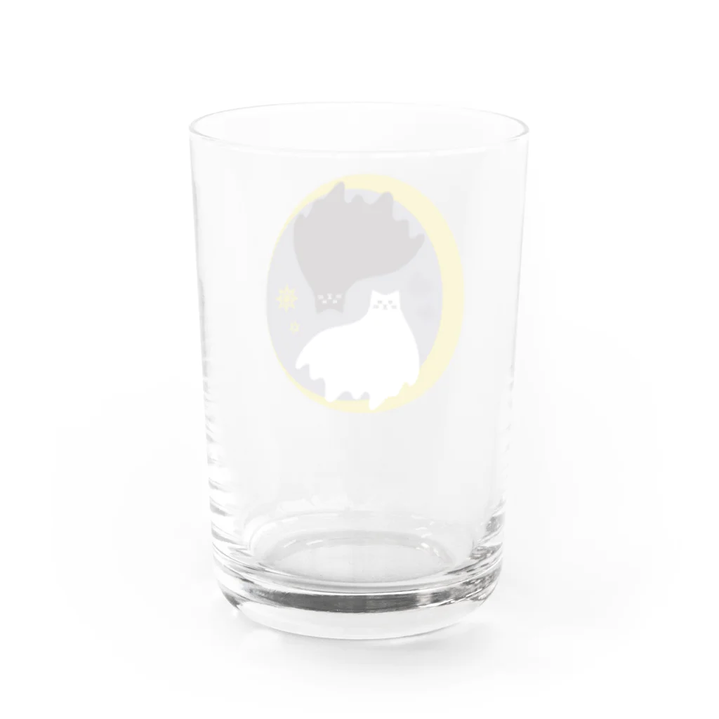 NE9TARのネコは液体オバケ Water Glass :back