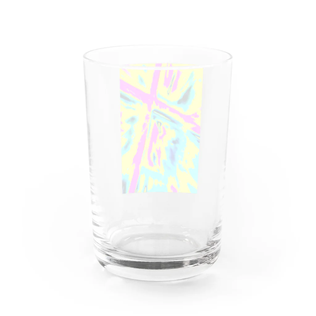 y_photo_heartのcrossroads Water Glass :back