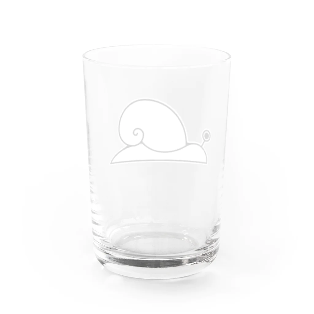 犬田猫三郎の黄金比カタツムリ Water Glass :back