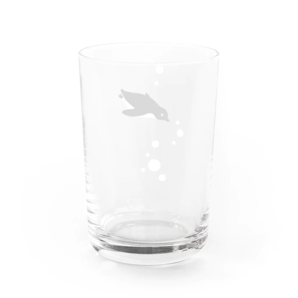 sugarのペンギンのサブマリン Water Glass :back