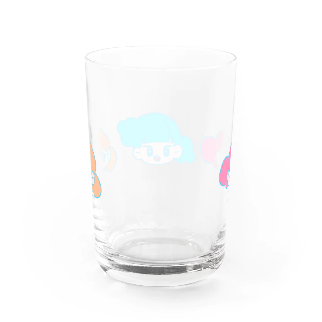 NEXT TIMEのキューティースリー＠pashiri Water Glass :back