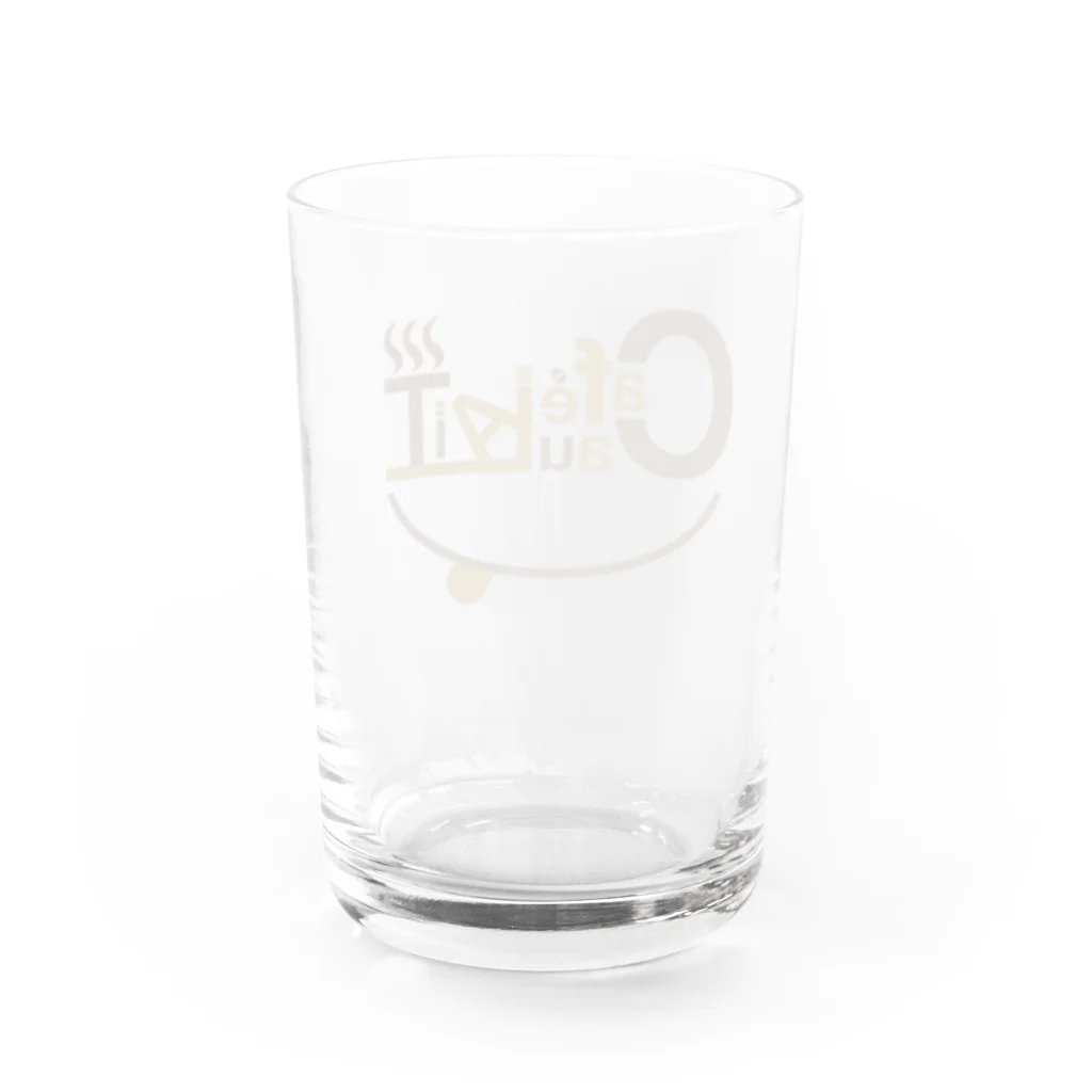 girasuのカフェオレ Water Glass :back