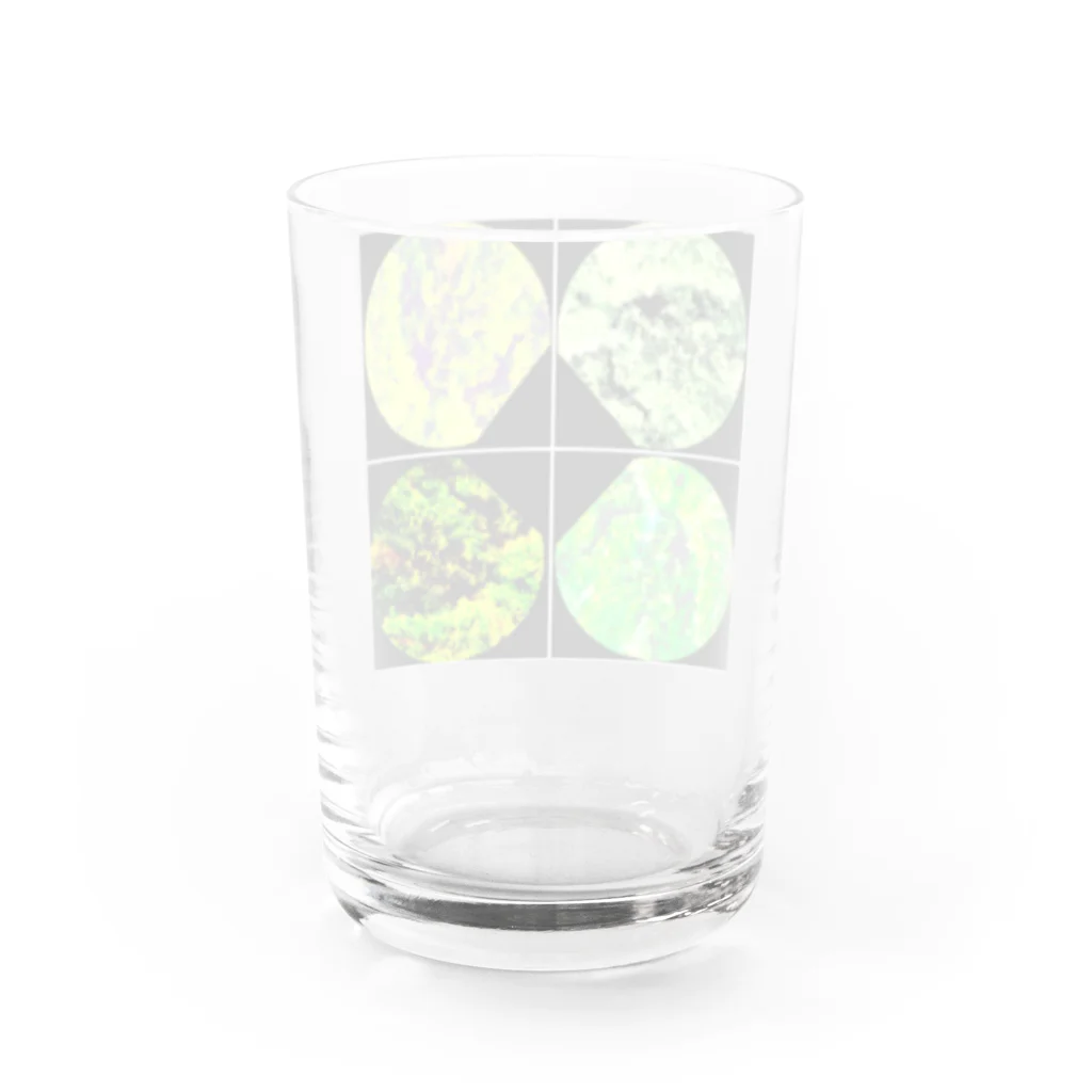 MUGURa-屋のタスレグまでの4つの月 Water Glass :back