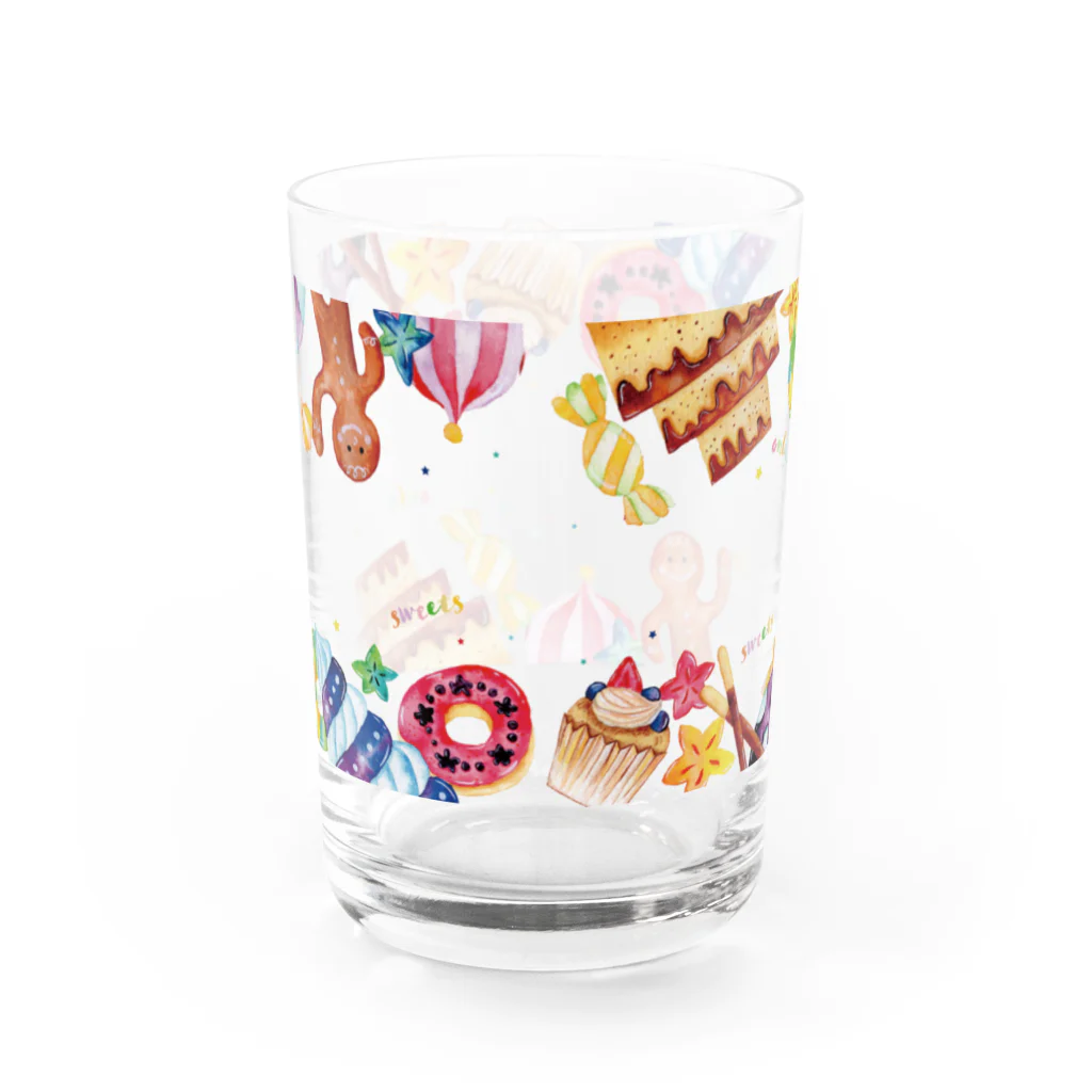 PON PONのokashino Water Glass :back