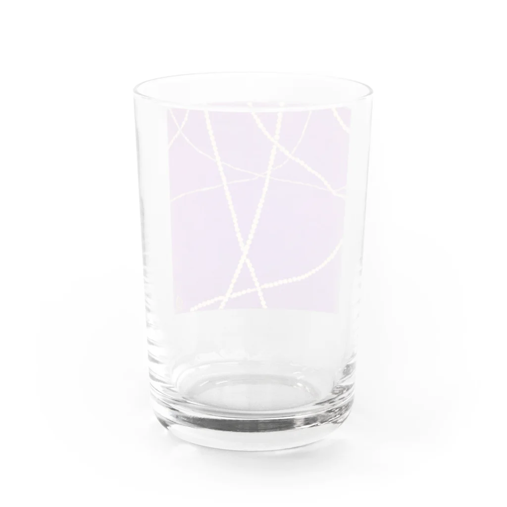 しえ*shopのときめき<ぶどう味> Water Glass :back