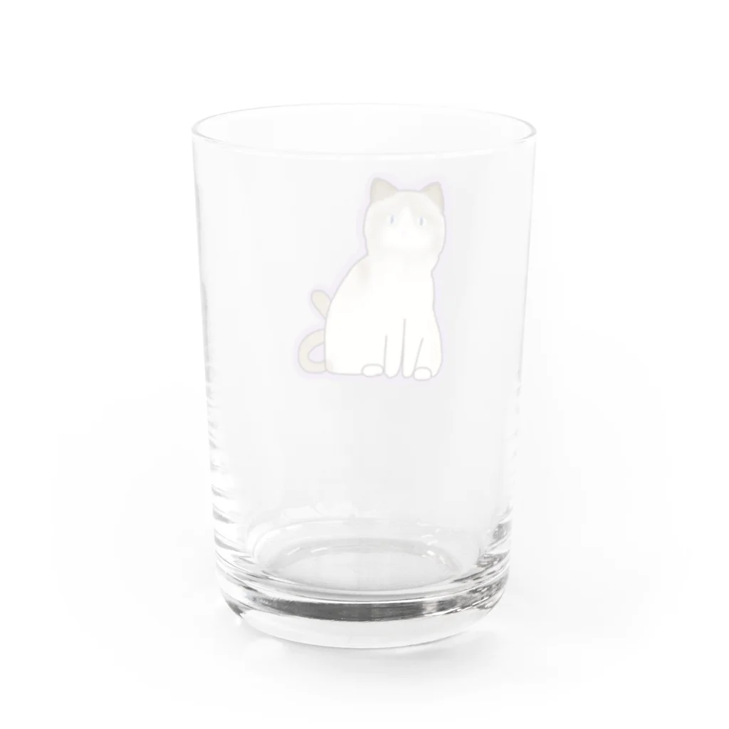 カニ🦀のラグドール Water Glass :back