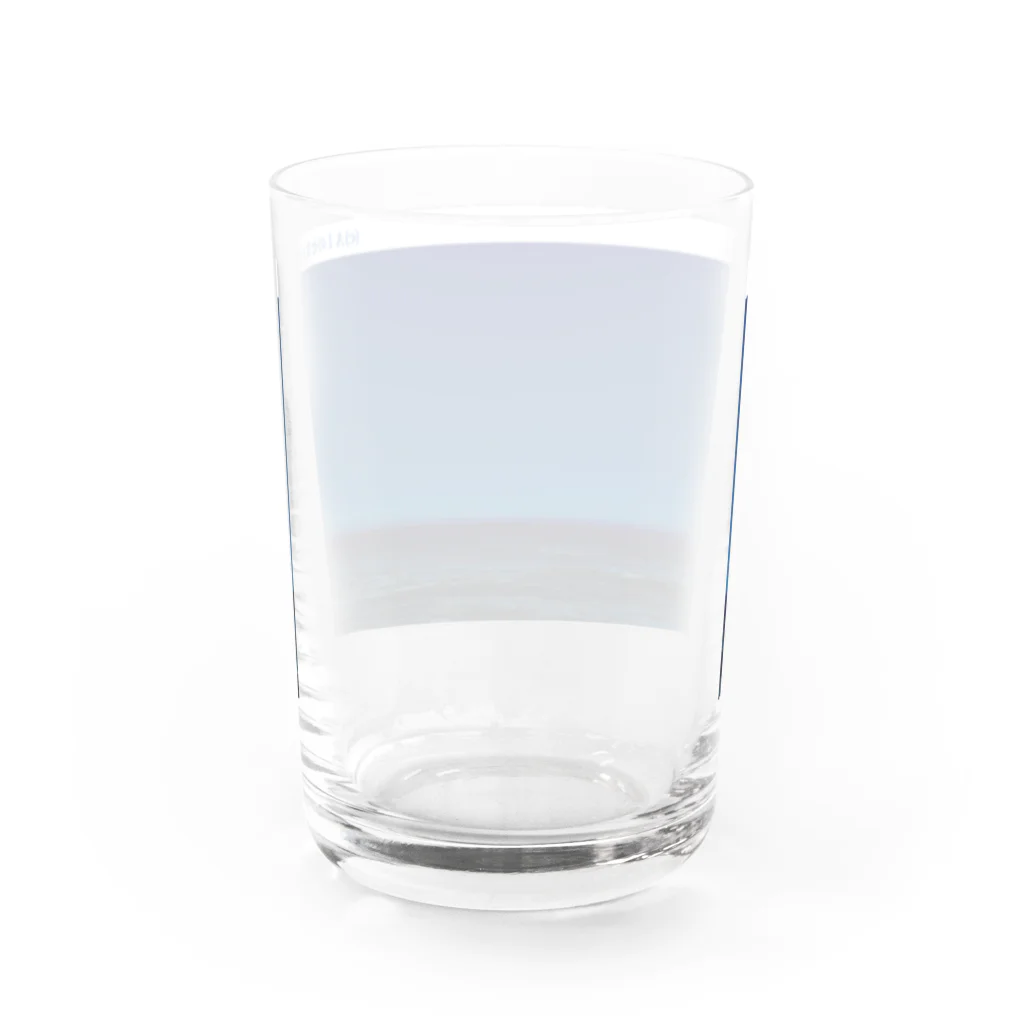 AIのセカイの夕ぐれの海-ワタシのケシキ- Water Glass :back