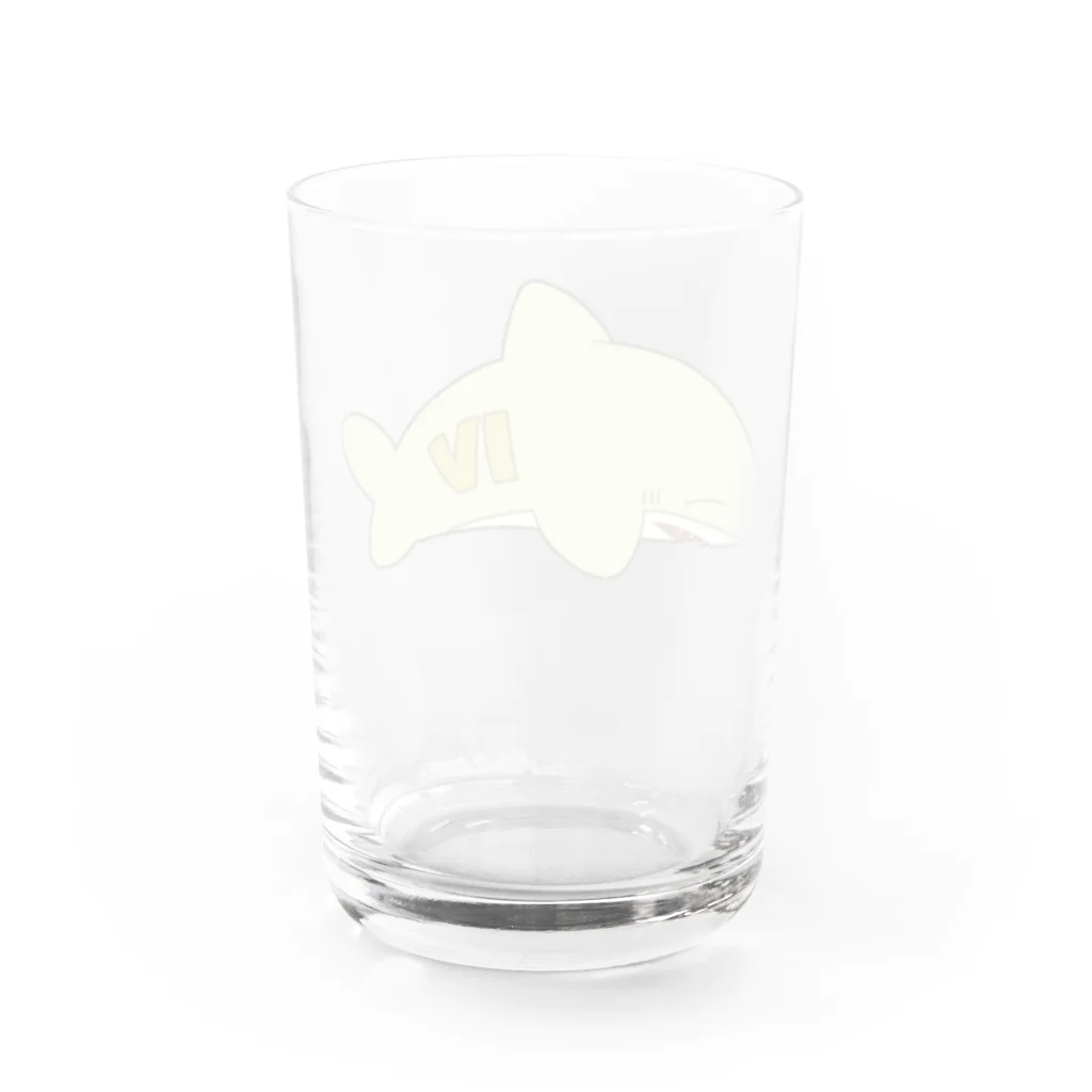 分からない屋さんの4時ざめ Water Glass :back