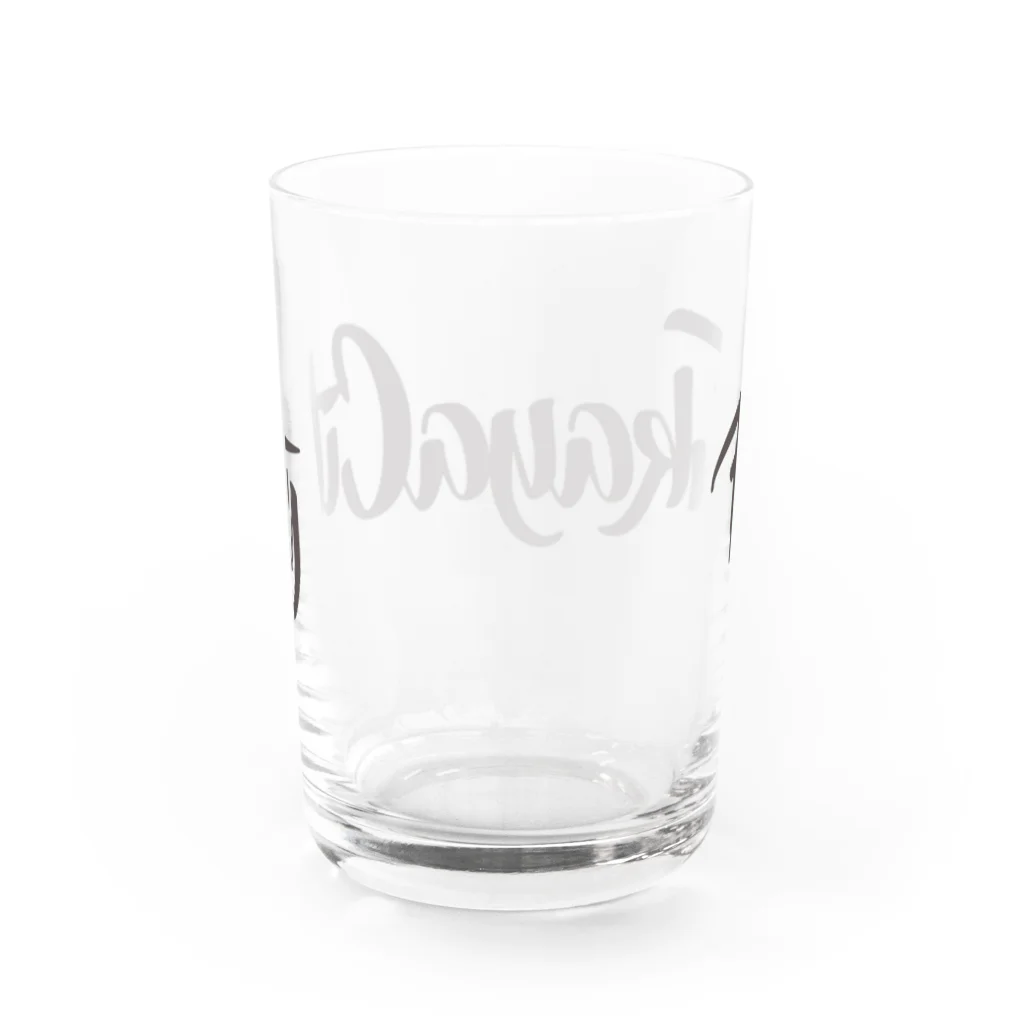 big earth designのFukaya City Water Glass :back