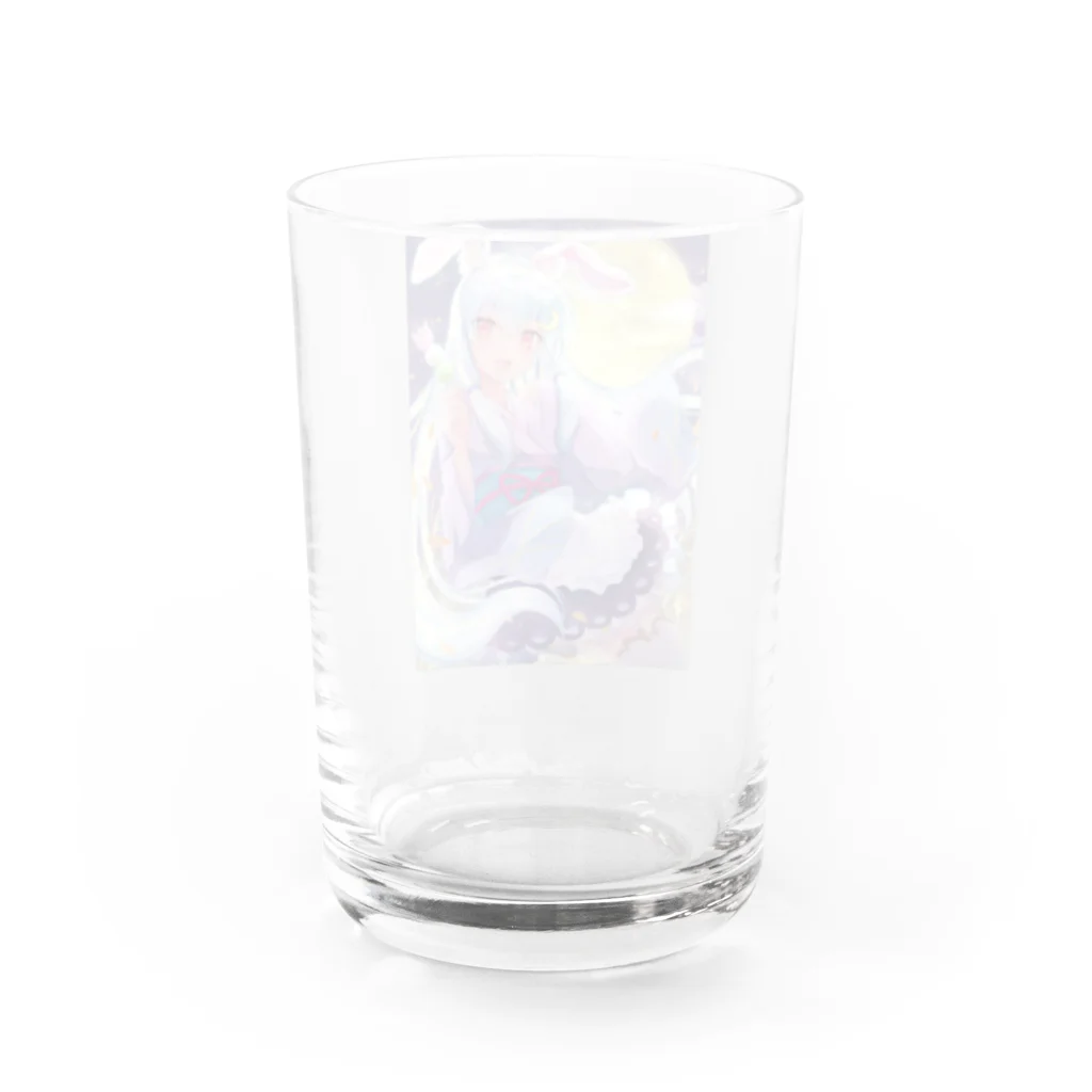 ガラスノ店のお月見グラス✨ Water Glass :back