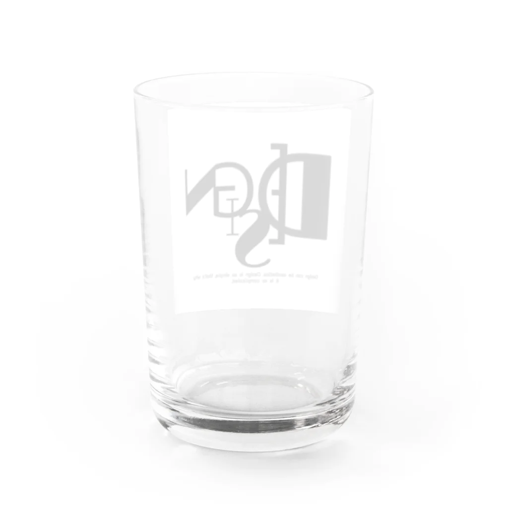 BOSS（雌）のDesign Water Glass :back