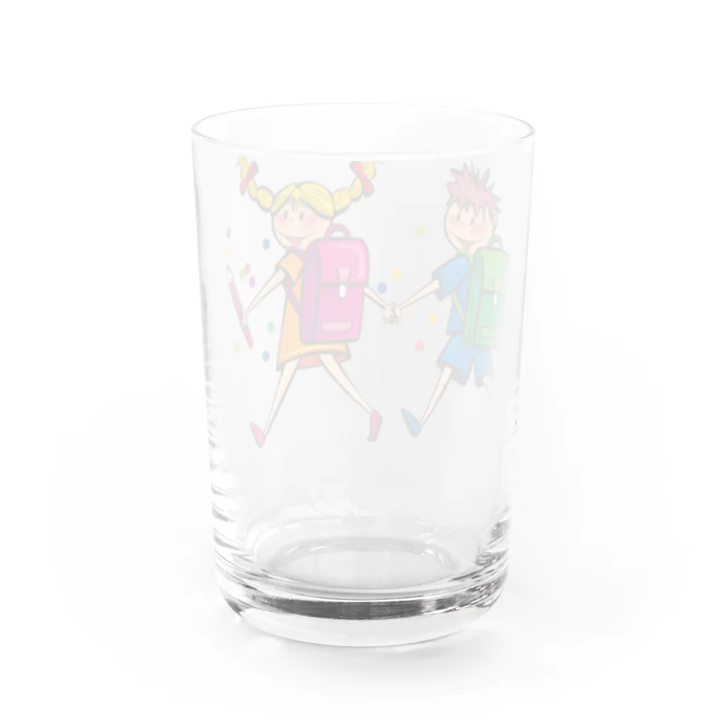 VIETSTAR★１０８のレトログラス　通学 Water Glass :back