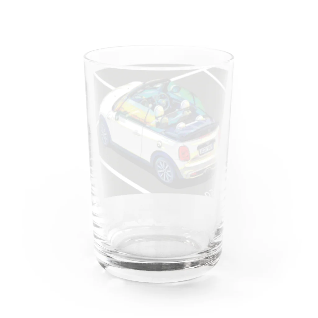 GALLERY misutawoの白のミニコンバーチブル Water Glass :back