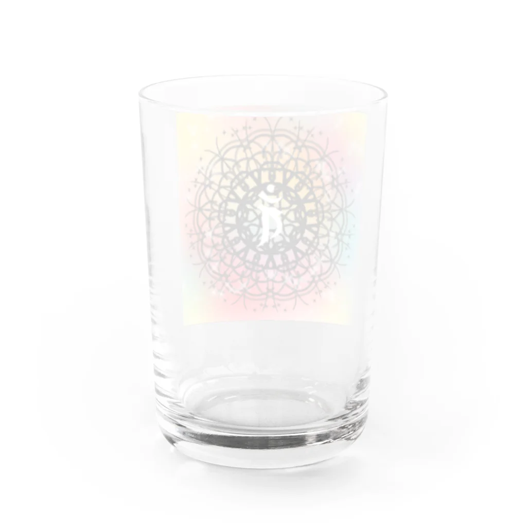 yummyの曼荼羅大日如来 Water Glass :back