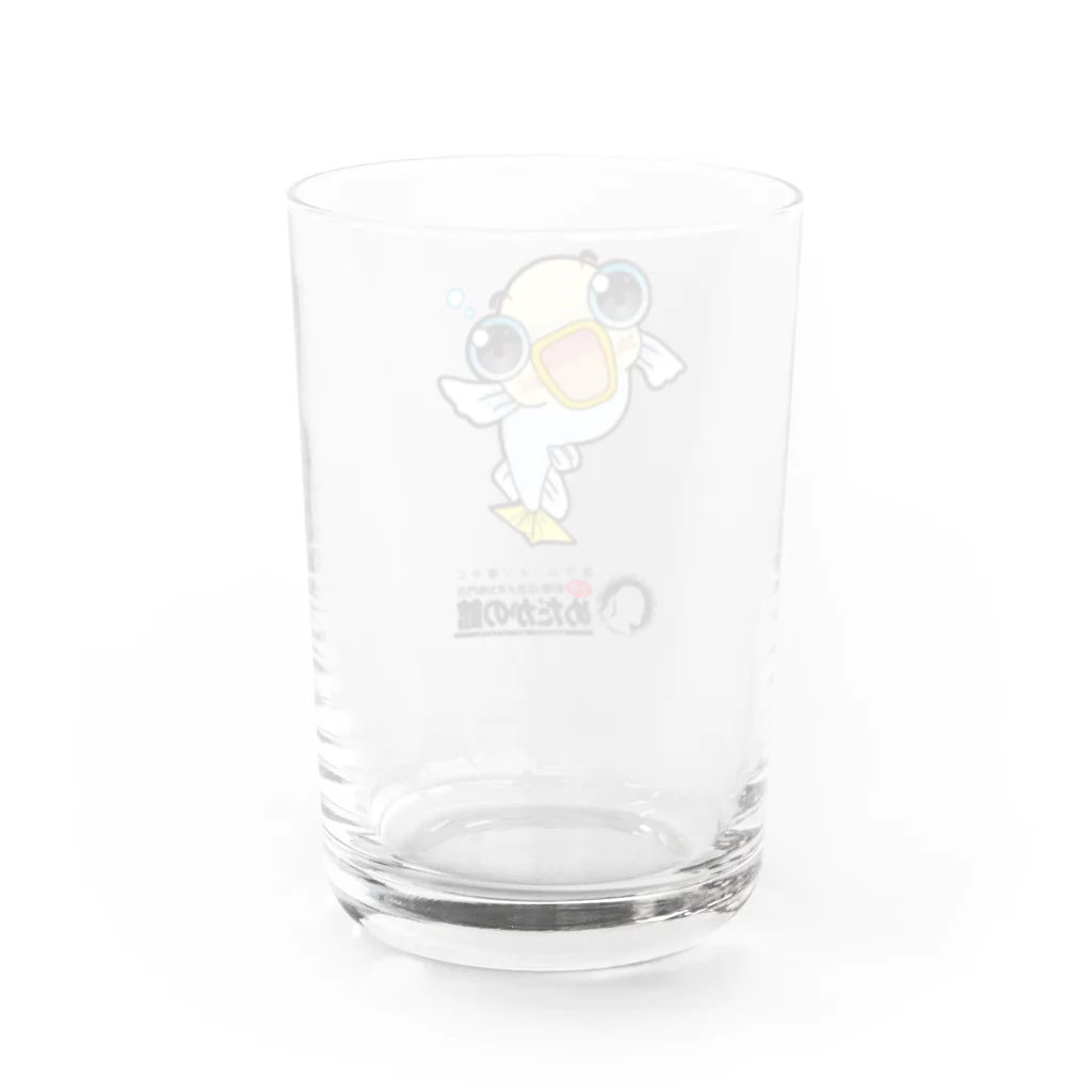 めだかの館公式グッズショップのメダカのめだ吉 Water Glass :back