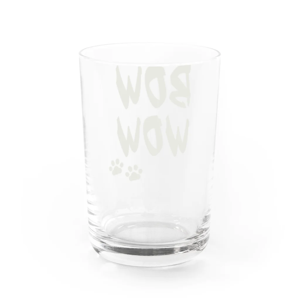 WISSCOLOR【ｳｨｽﾞｶﾗｰ】のBOWWOW【カーキ】 グラス反対面