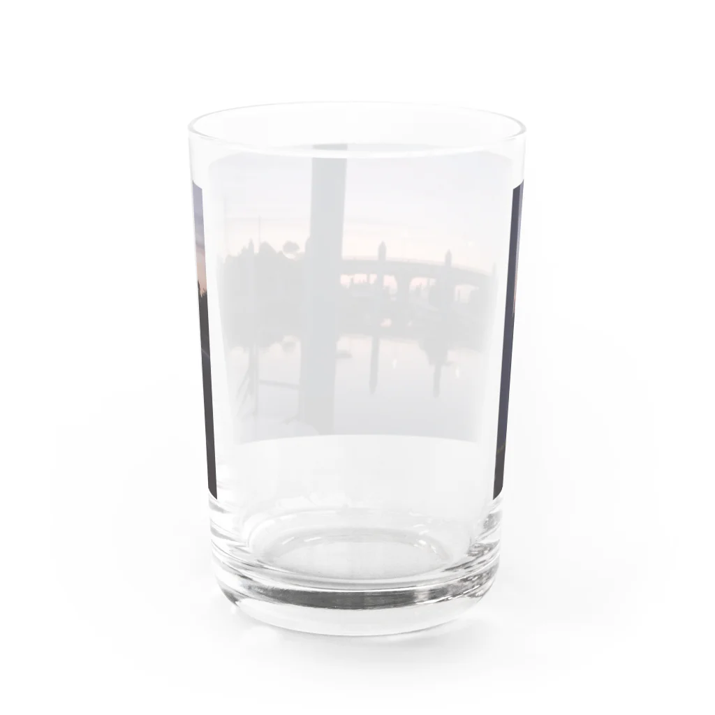 kanabuunの美しい夜景 Water Glass :back