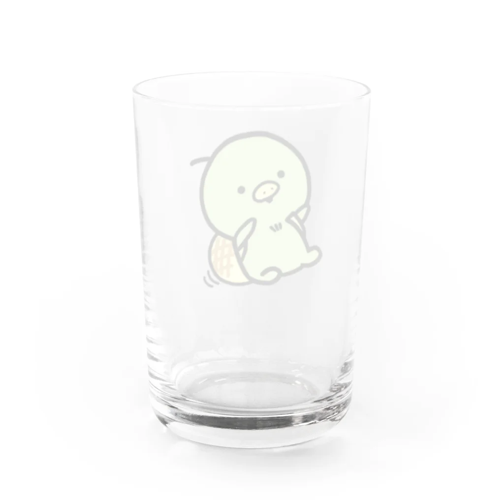 ぺるるのだぁだぁかめろんペン Water Glass :back