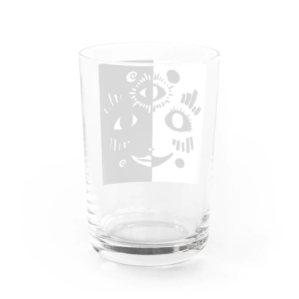 magarimichiのみつめさん Water Glass :back