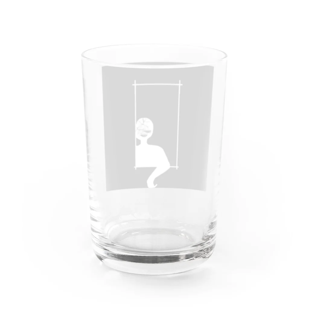 3P両論の不快な隣人 Water Glass :back