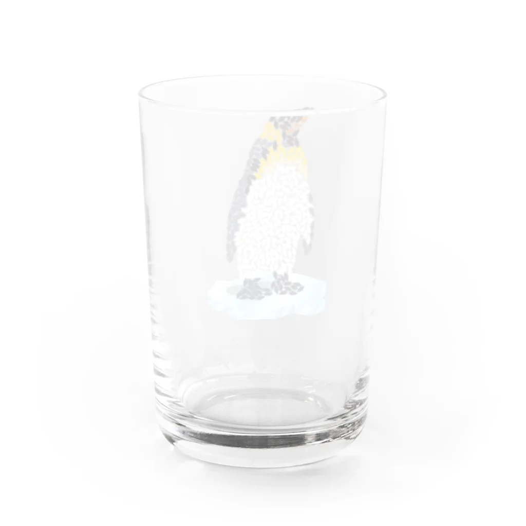 WINDOWのペンギンでペンギン Water Glass :back