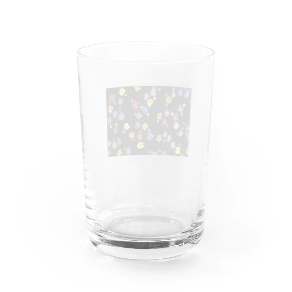 2Yのお花 横 Water Glass :back