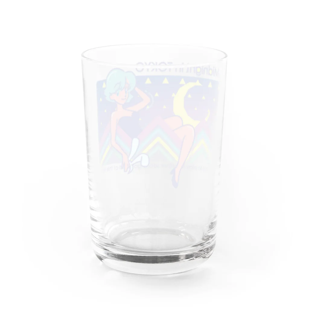 TSUKIKOU SHOP の月夜のバニーちゃん Water Glass :back