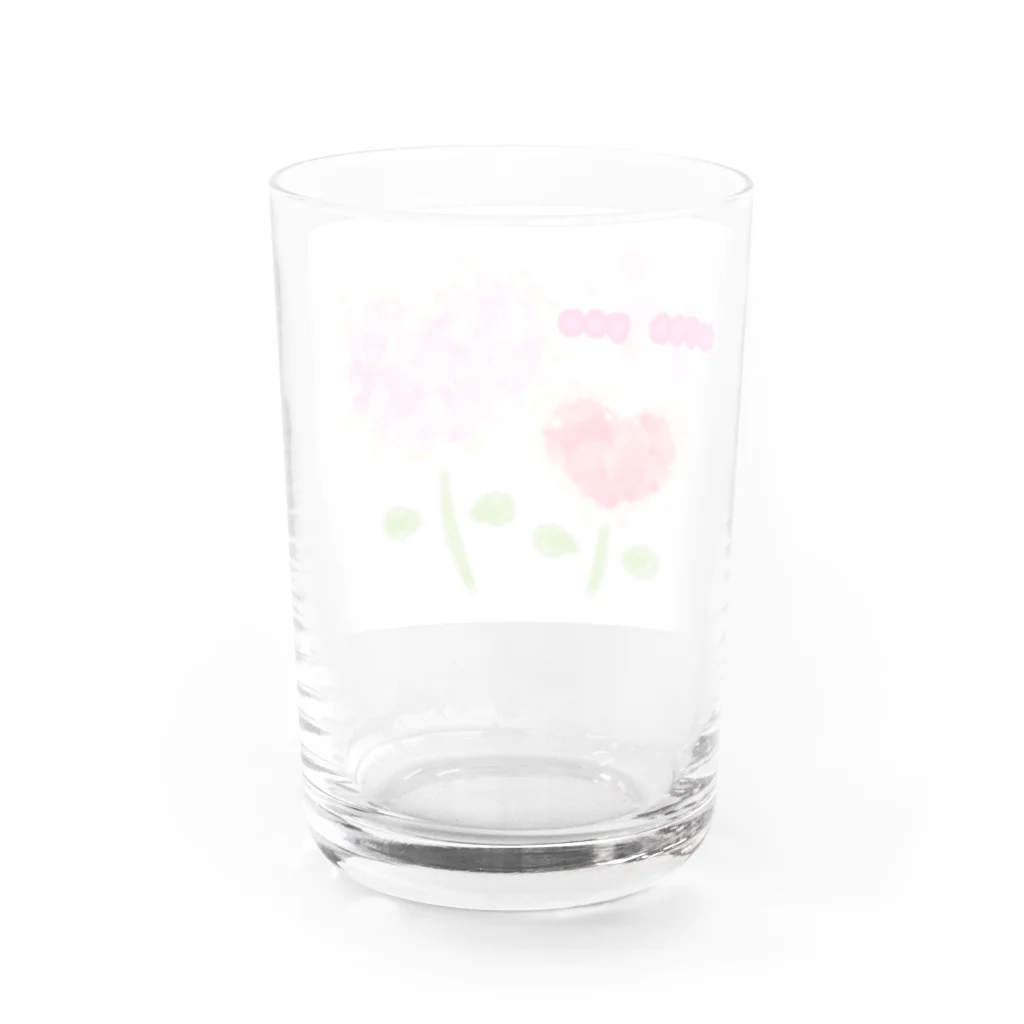 かわいいものSHOP🌈のwith you ピンク&レッドハート Water Glass :back