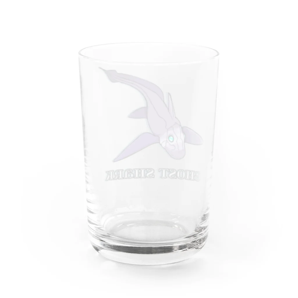 LalaHangeulのGhost Shark Water Glass :back