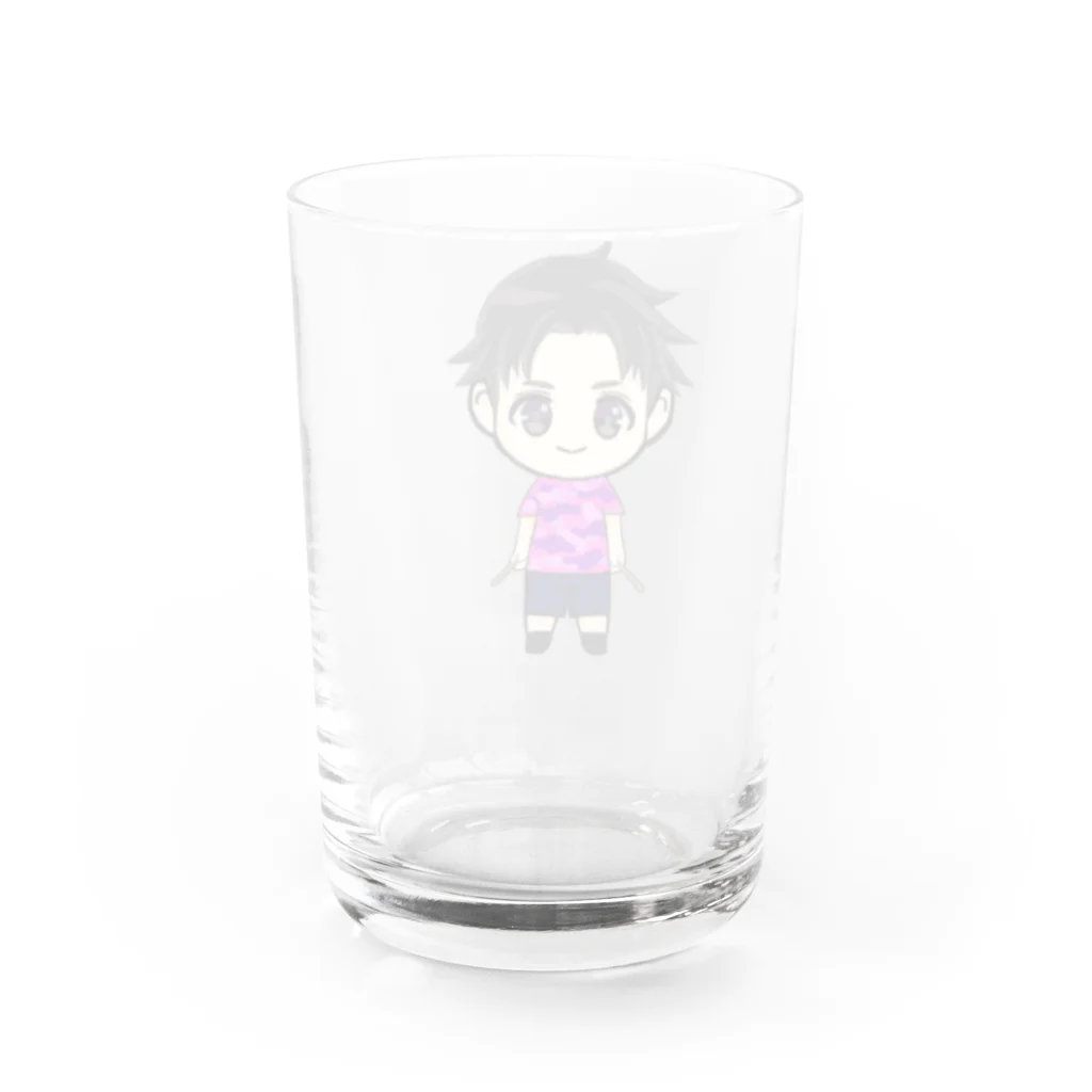 TAKERUNshop”takerock″のミニたけるん Water Glass :back