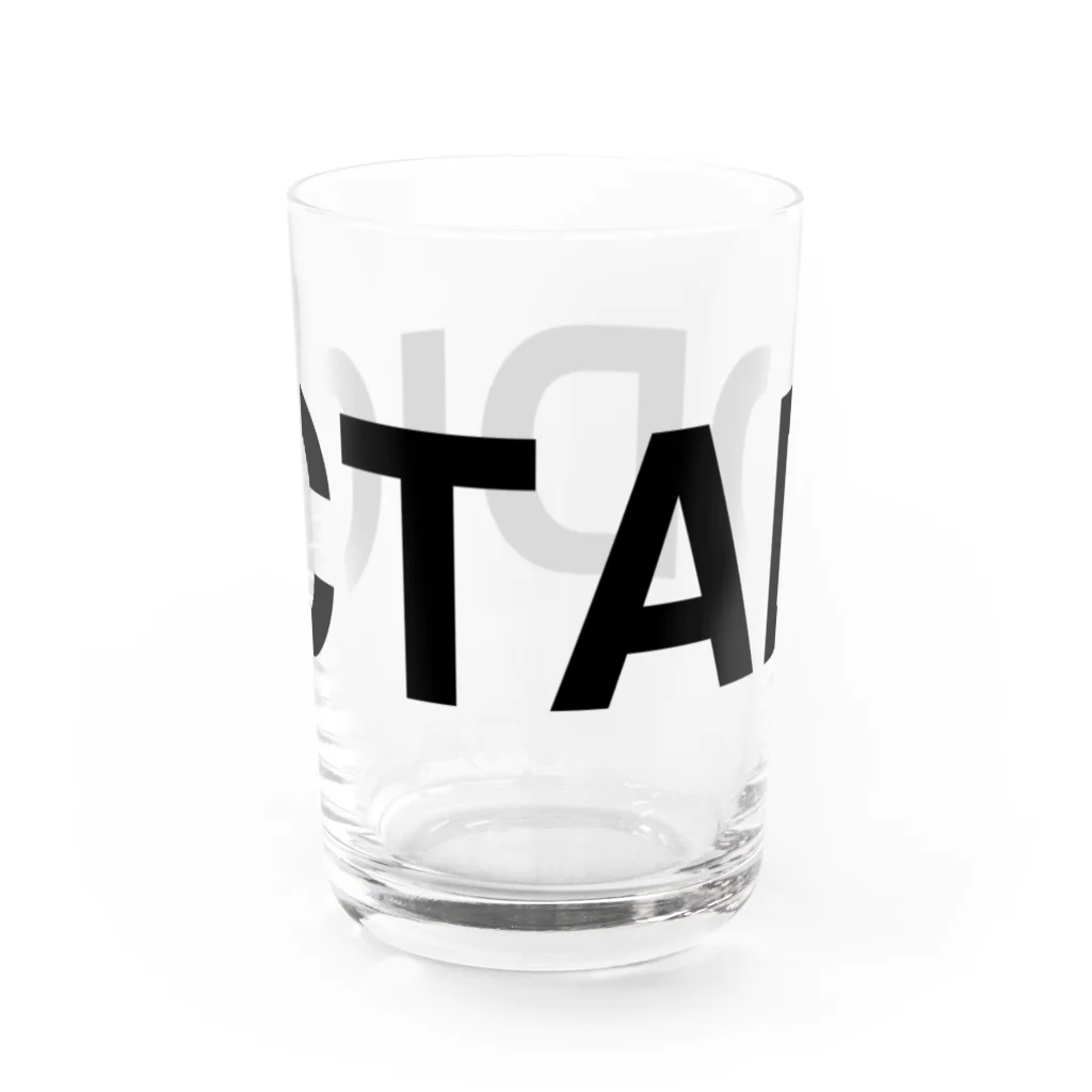 TOKYO LOGOSHOP 東京ロゴショップのADDICT-アディクト- Water Glass :back