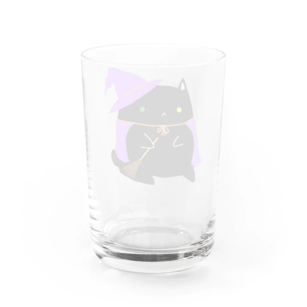 くろねこClochetteの魔女くろねこ Water Glass :back