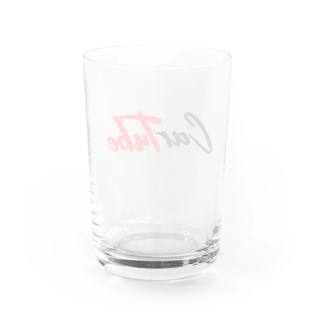 新車購入アドバンスチャンネル【CarTube】のCarTube（赤黒） Water Glass :back