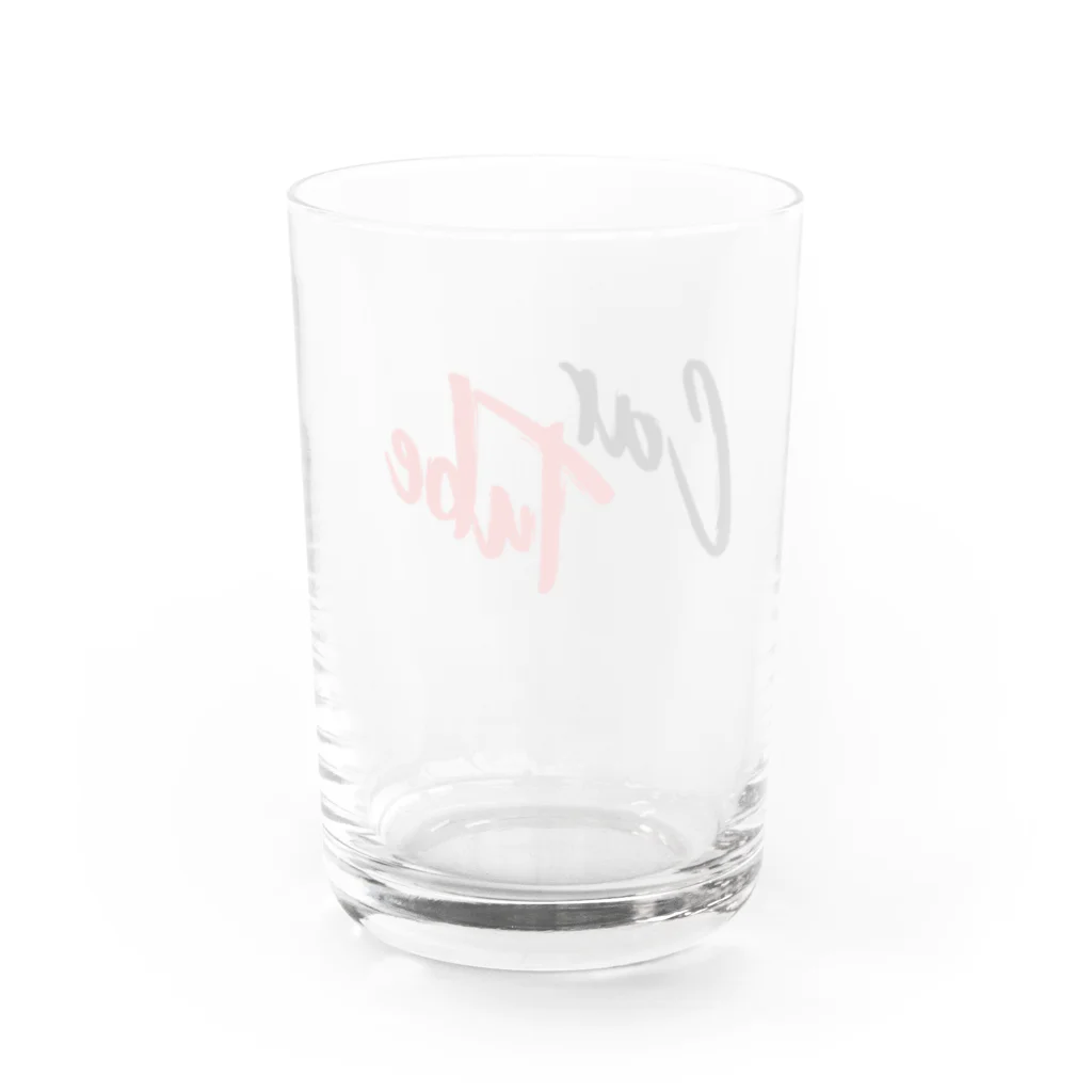 新車購入アドバンスチャンネル【CarTube】のCarTube（赤黒） Water Glass :back