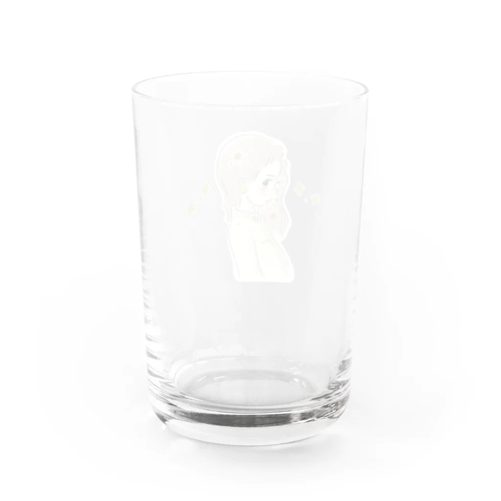 carrot.の金木犀なおんなのこ Water Glass :back