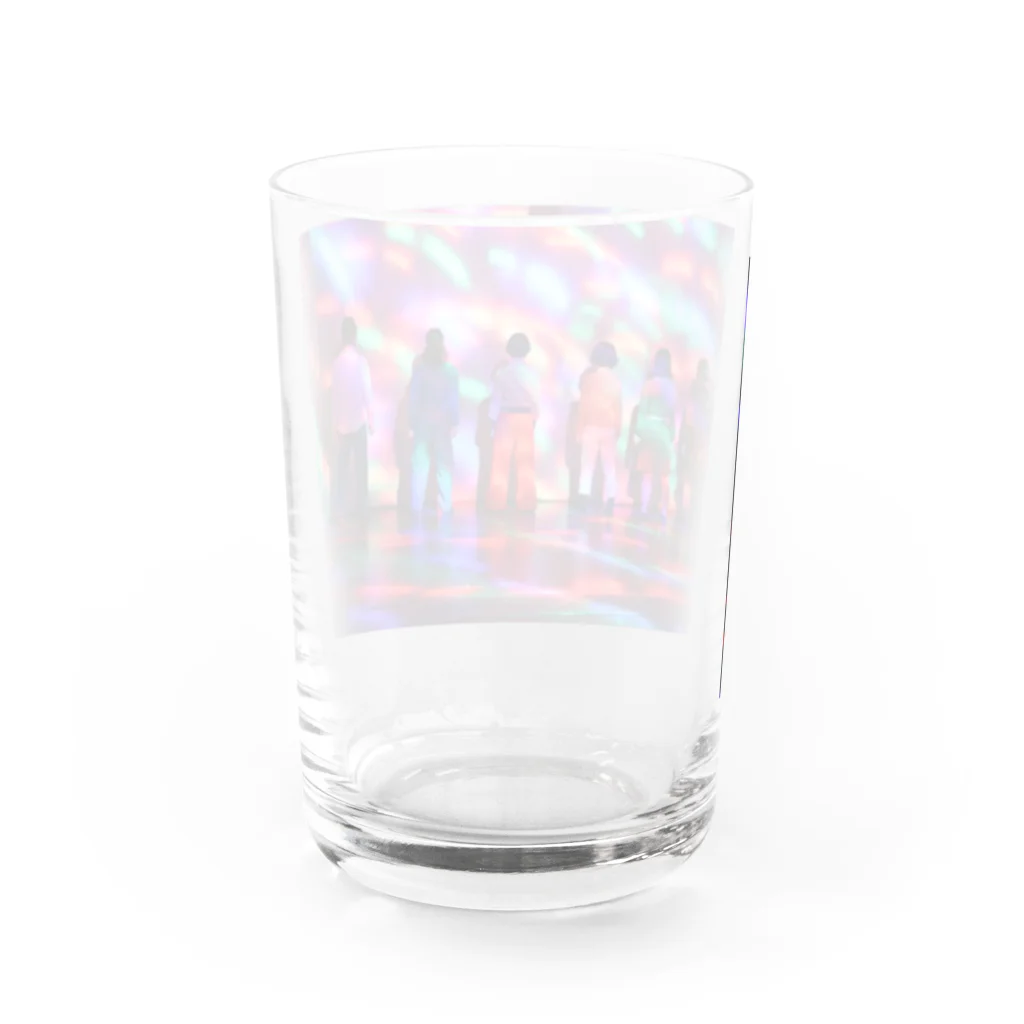 うみ工房・なかにしちさと　のバンドだよ！バックショット Water Glass :back