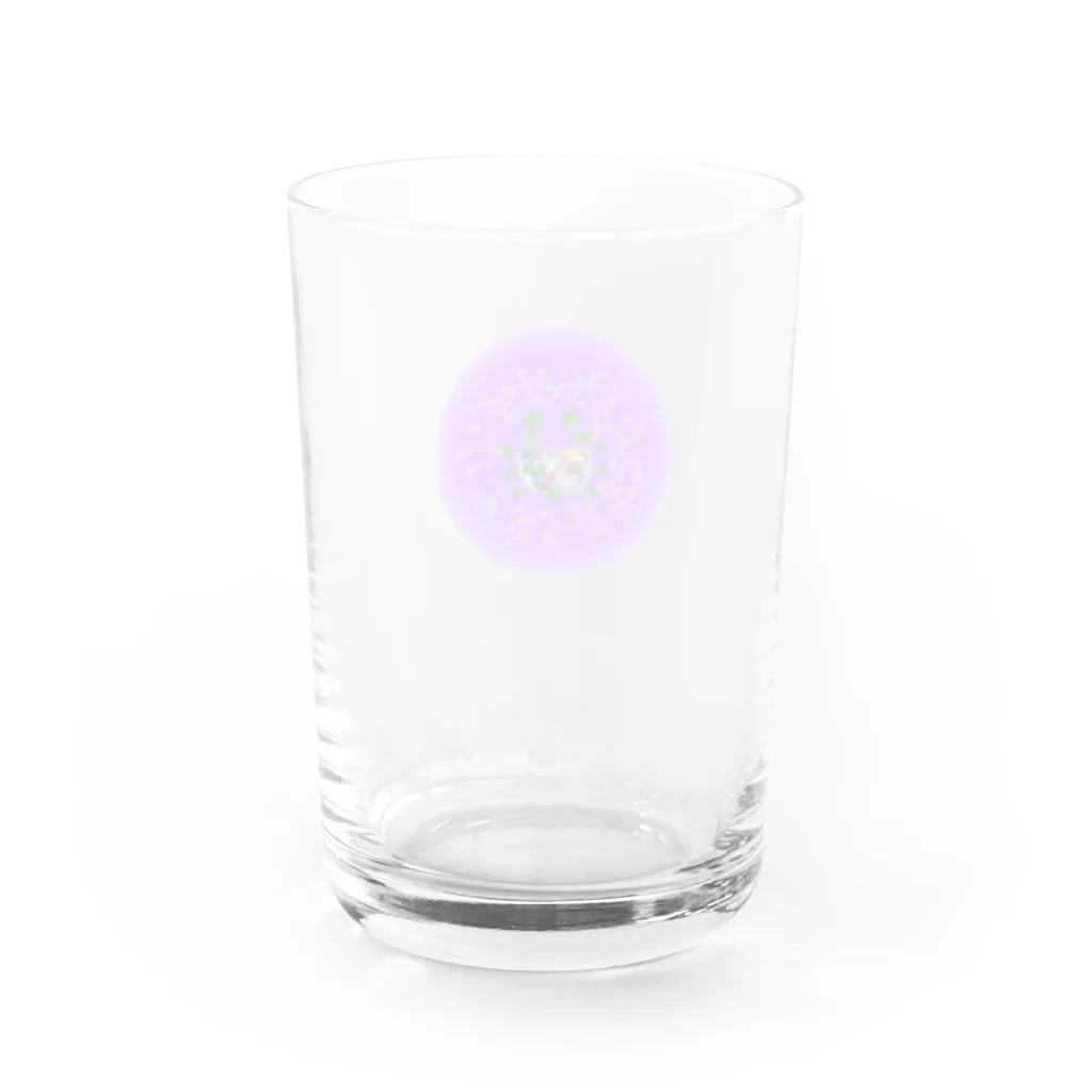 ADHLM cloverのADHLM clover Water Glass :back