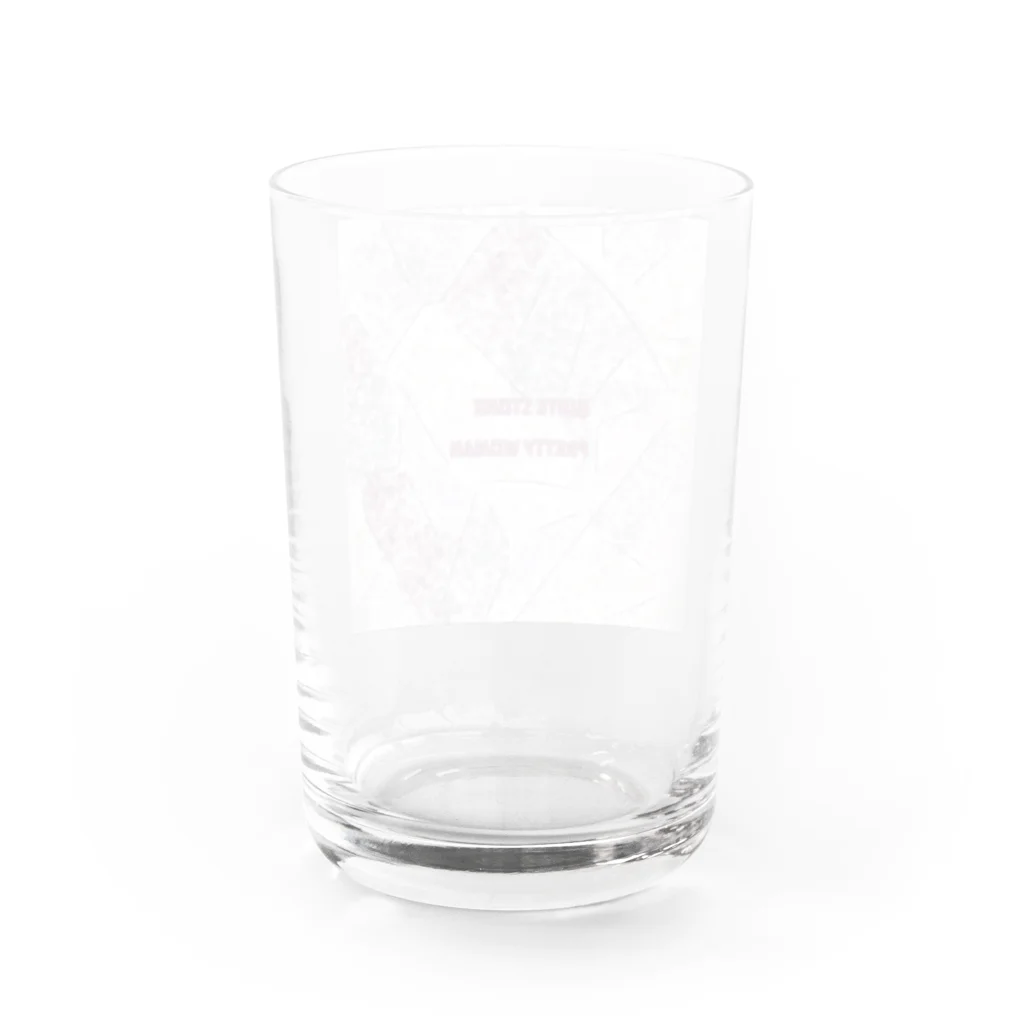 LeafCreateのQuiteStonePrettyWoman Water Glass :back