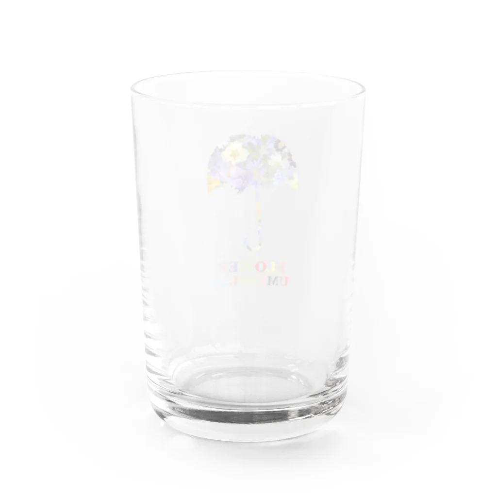 GANGUNGAN WARKSのフラワーアンブレラ Water Glass :back