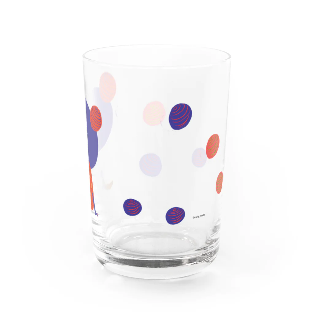 curly_mads online storeのBAN Water Glass :back