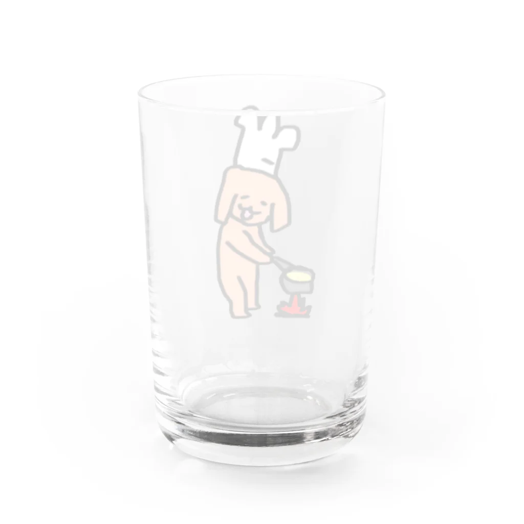 @youのいぬシェフ Water Glass :back