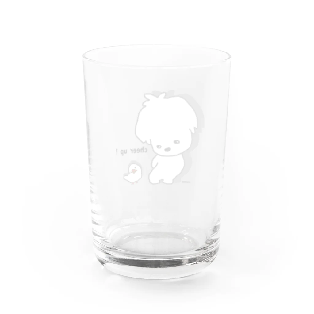 YOKORENAの元気だして！Ruuuuu！ Water Glass :back