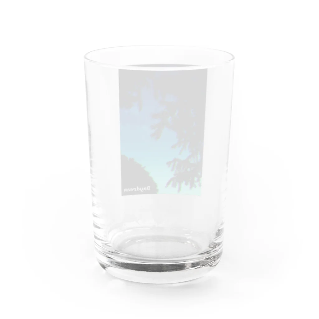 てんのはくちゅうむ Water Glass :back